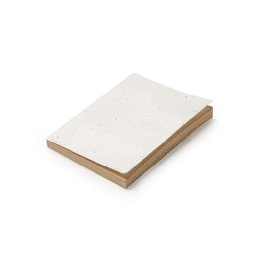 Stamina GARO Recycled paper notebook in beige - promotional merchandise printed with your company logo