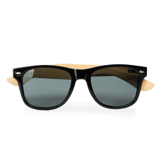 Stamina EDEN PC and bamboo sunglasses in black - promotional merchandise printed with your company logo