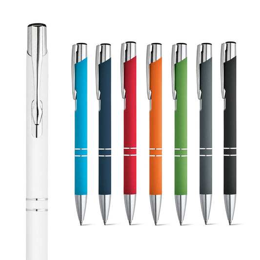BETA SOFT - Stylo à bille en aluminium soft touch