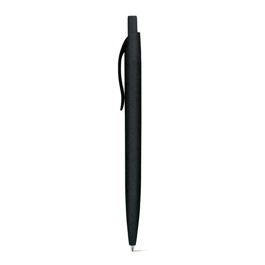 CAMILA promotional pen in black with custom logo branding
