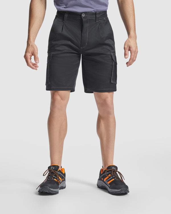 ROLY WRK VITARA Unisex shorts in black - promotional clothing printed with your company logo
