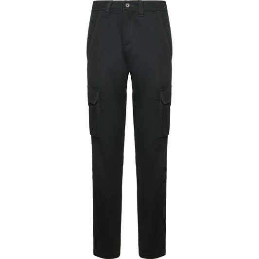 ROLY WRK DAILY WOMAN STRETCH Women's trousers in lead - promotional clothing printed with your company logo