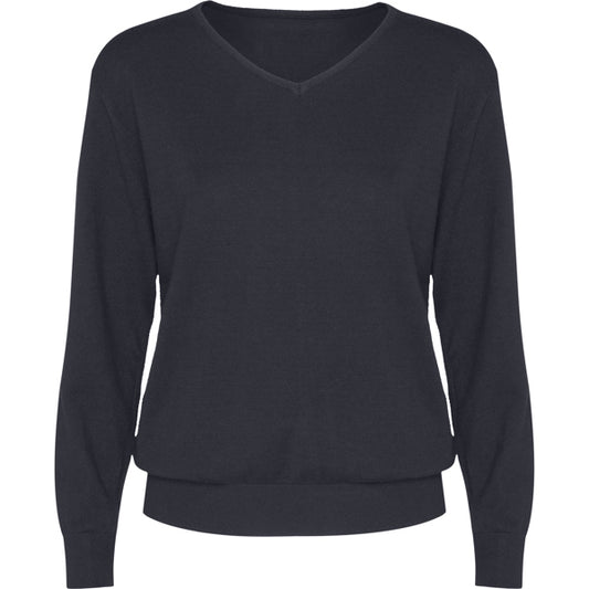 ROLY WRK HILUX WOMAN Women's jumper in ebony - promotional clothing printed with your company logo