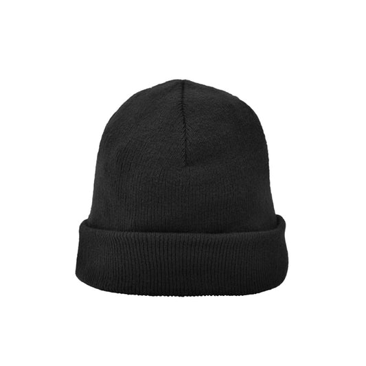 Stamina PLANET Knitted beanie in black - promotional merchandise printed with your company logo