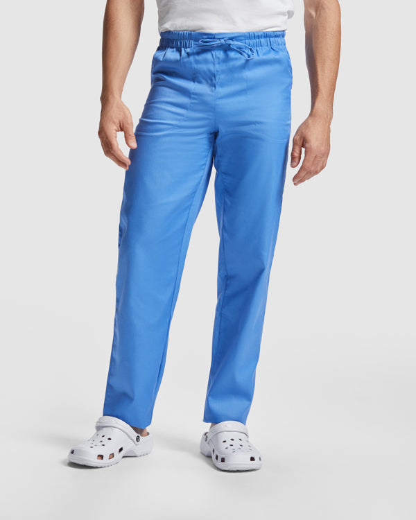 ROLY WRK CARE Unisex trousers in white - promotional clothing printed with your company logo