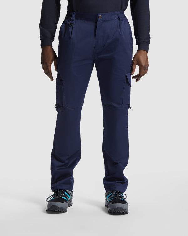ROLY WRK PROTECT Men's trousers in black - promotional clothing printed with your company logo