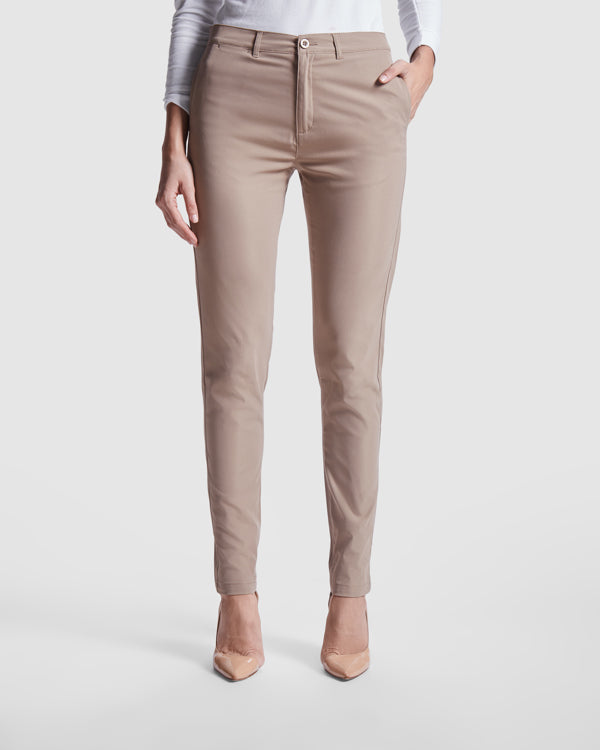 ROLY WRK BEVERLY WOMAN Women's trousers in black - promotional clothing printed with your company logo