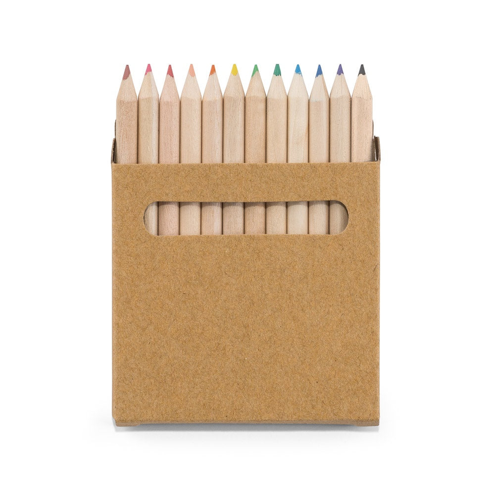 COLOURED promotional pen in natural (detail view) with custom logo branding