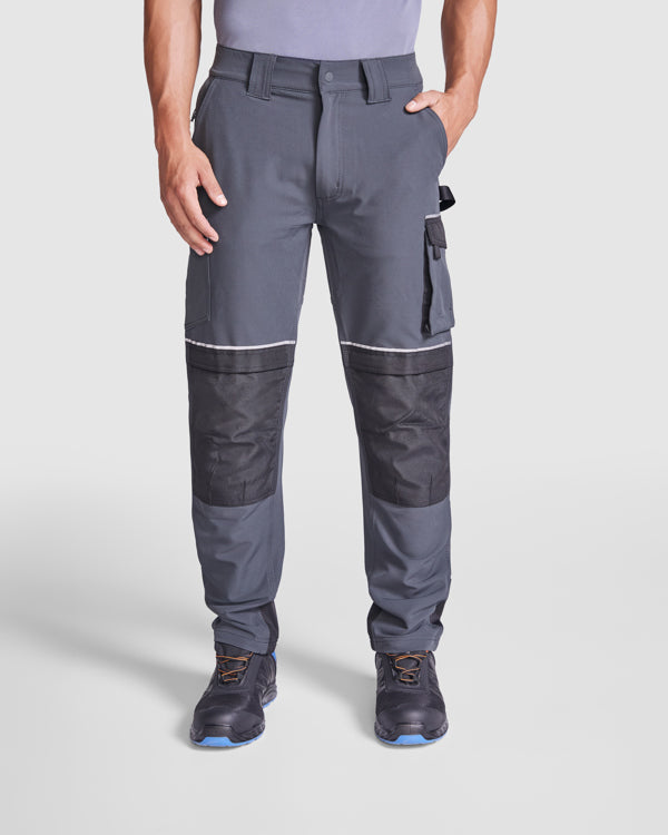ROLY WRK WALL Unisex trousers in black - promotional clothing printed with your company logo