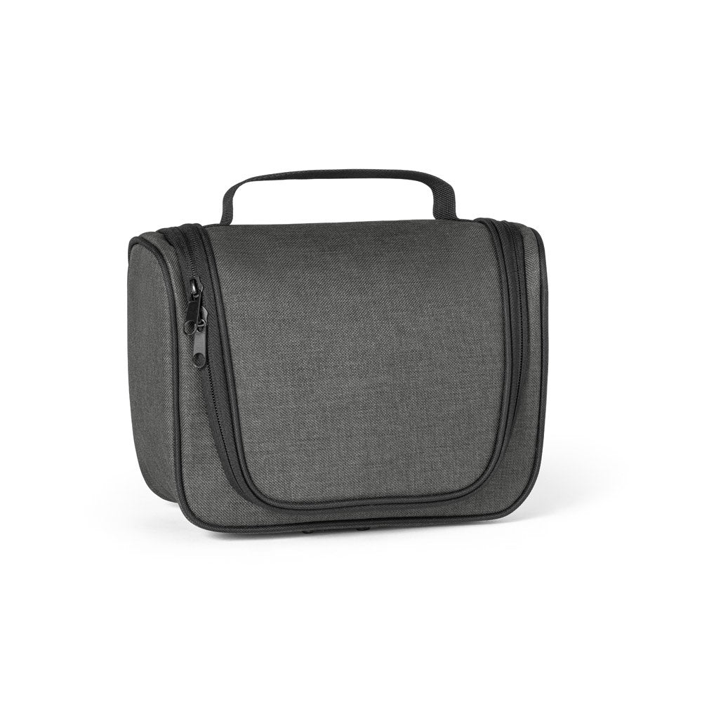MILLI promotional travel accessory in dark grey with custom logo branding