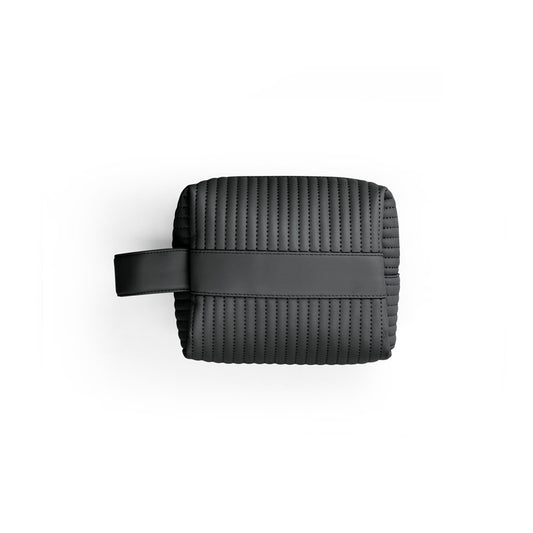 GILI promotional personal care item in black (detail view) with custom logo branding