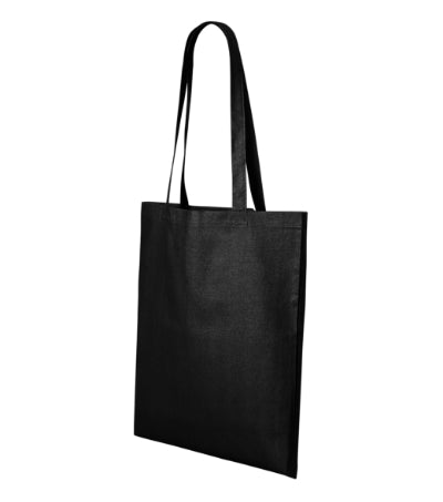 MALFINI SHOPPER Unisex shopping bag in black - promotional clothing printed with your company logo