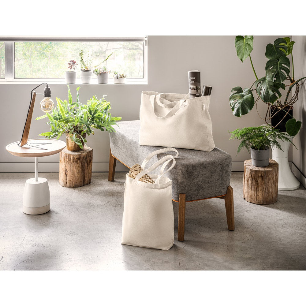 PARMA promotional tote bag with custom logo branding