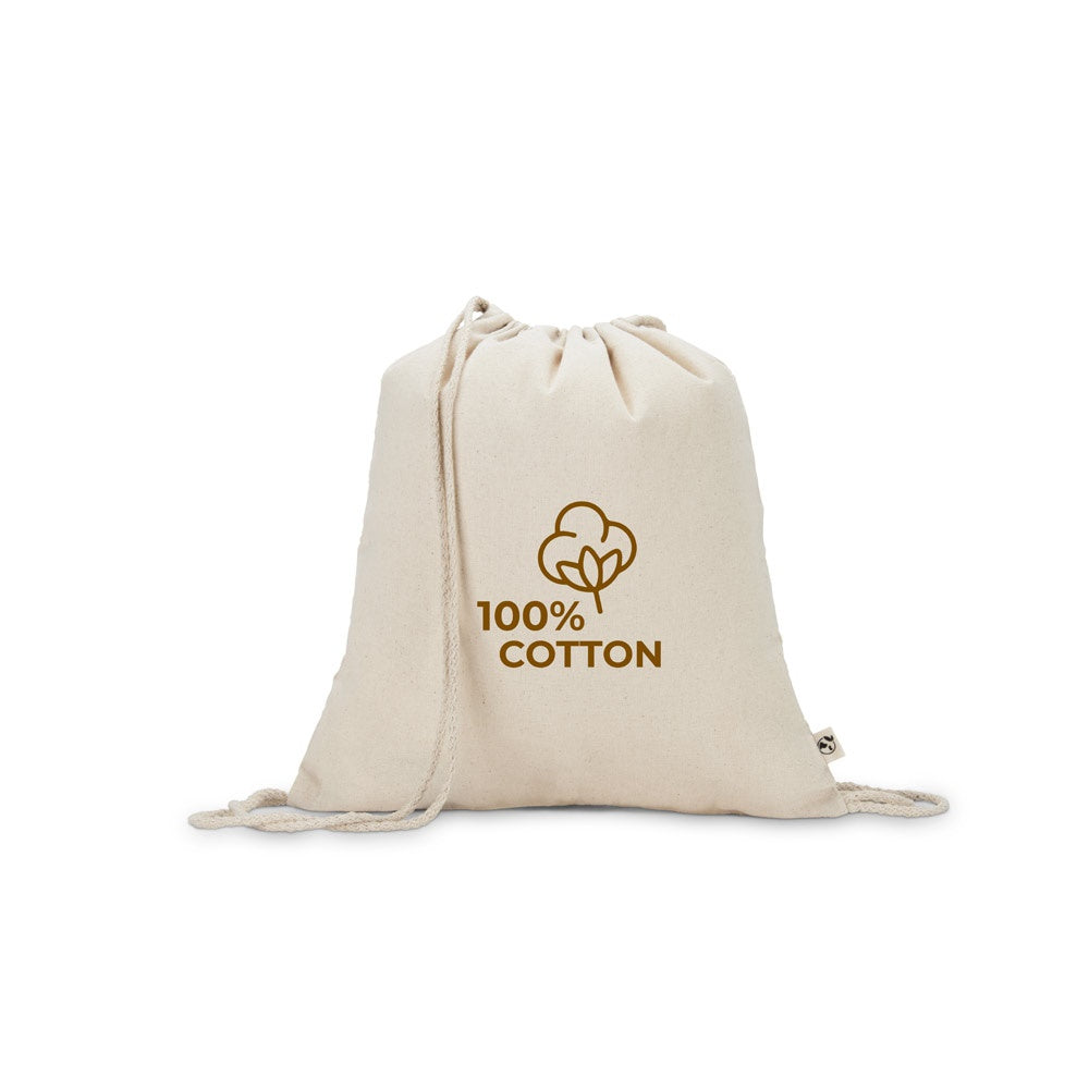 MAIORCA promotional tote bag in light natural with custom logo branding