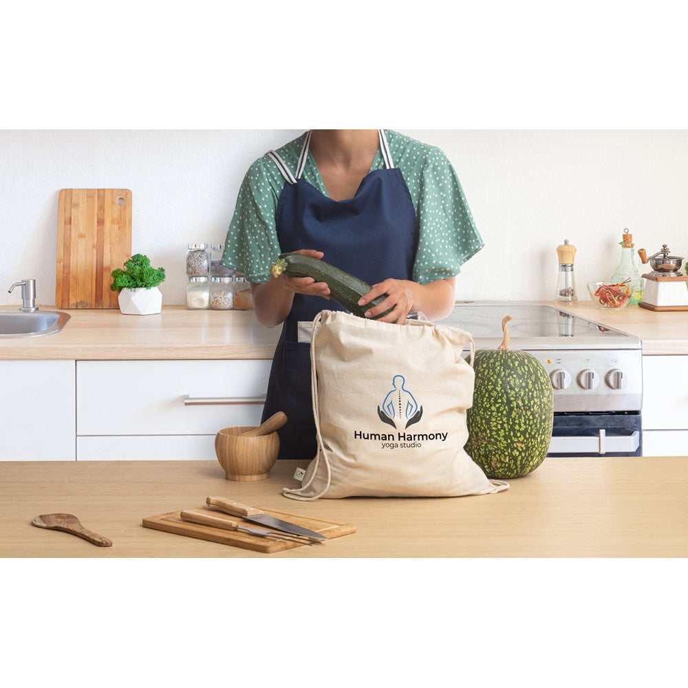 BELIZE promotional tote bag with custom logo branding