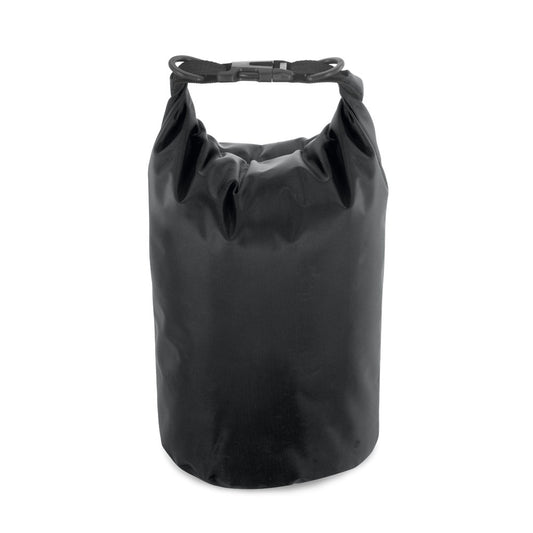 VOLGA promotional travel accessory in black with custom logo branding