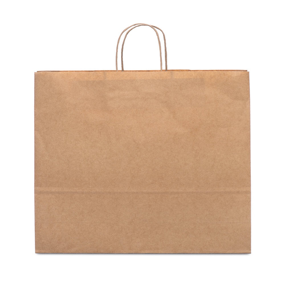 KIRA promotional tote bag in natural (detail view) with custom logo branding
