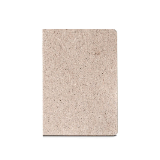 TEAPAD SEMI-RIGID promotional notebook in natural (detail view) with custom logo branding