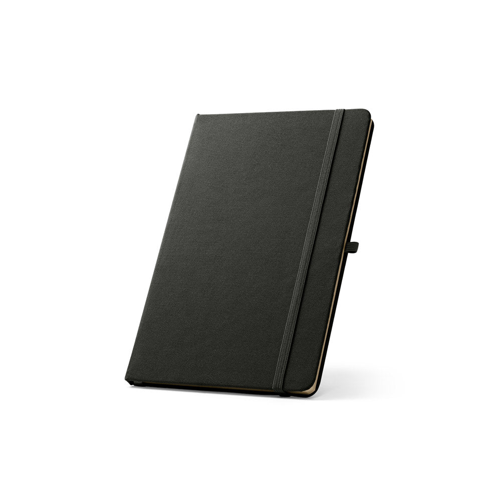 ANNE - Cahier A5 en polyester recyclé (100% rPET) avec pages lignées