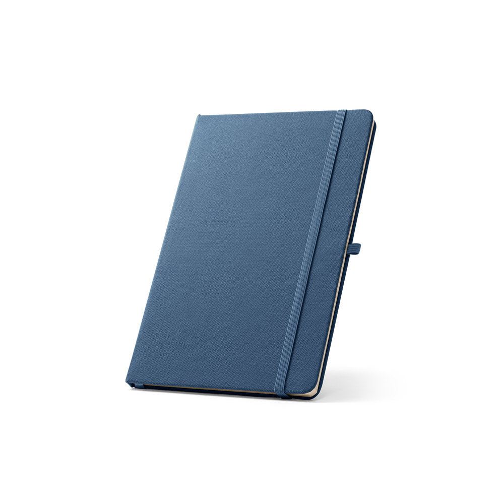 ANNE - Cahier A5 en polyester recyclé (100% rPET) avec pages lignées