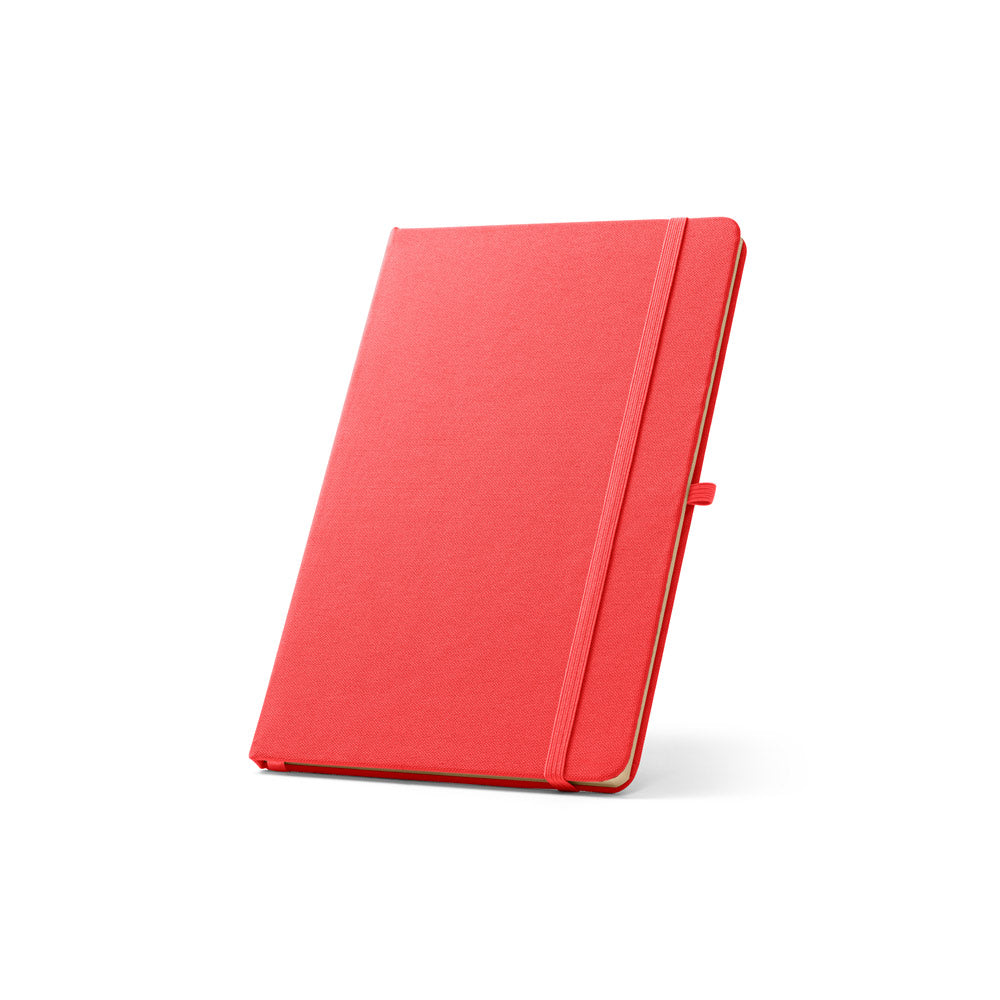 ANNE - Cahier A5 en polyester recyclé (100% rPET) avec pages lignées