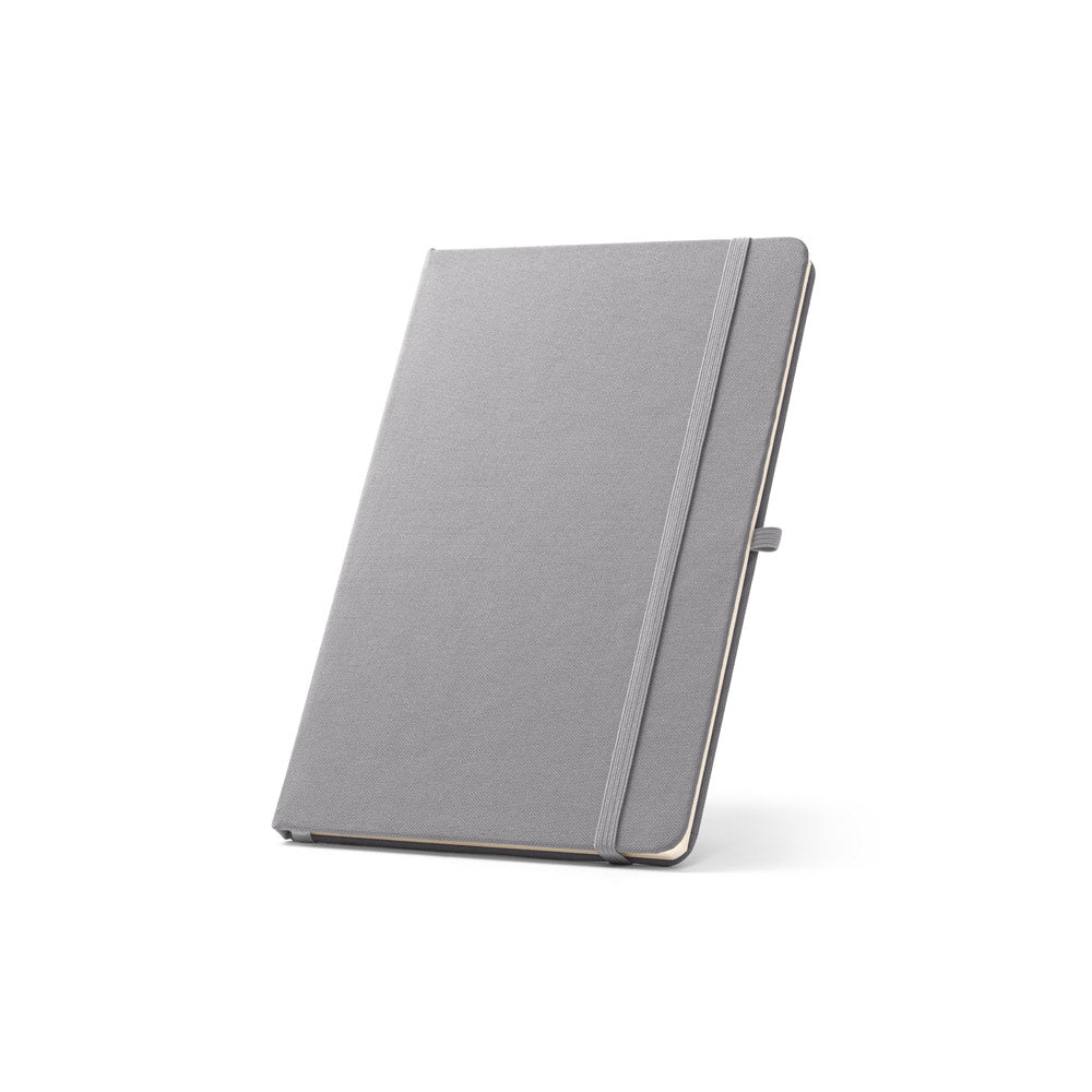 ANNE - Cahier A5 en polyester recyclé (100% rPET) avec pages lignées