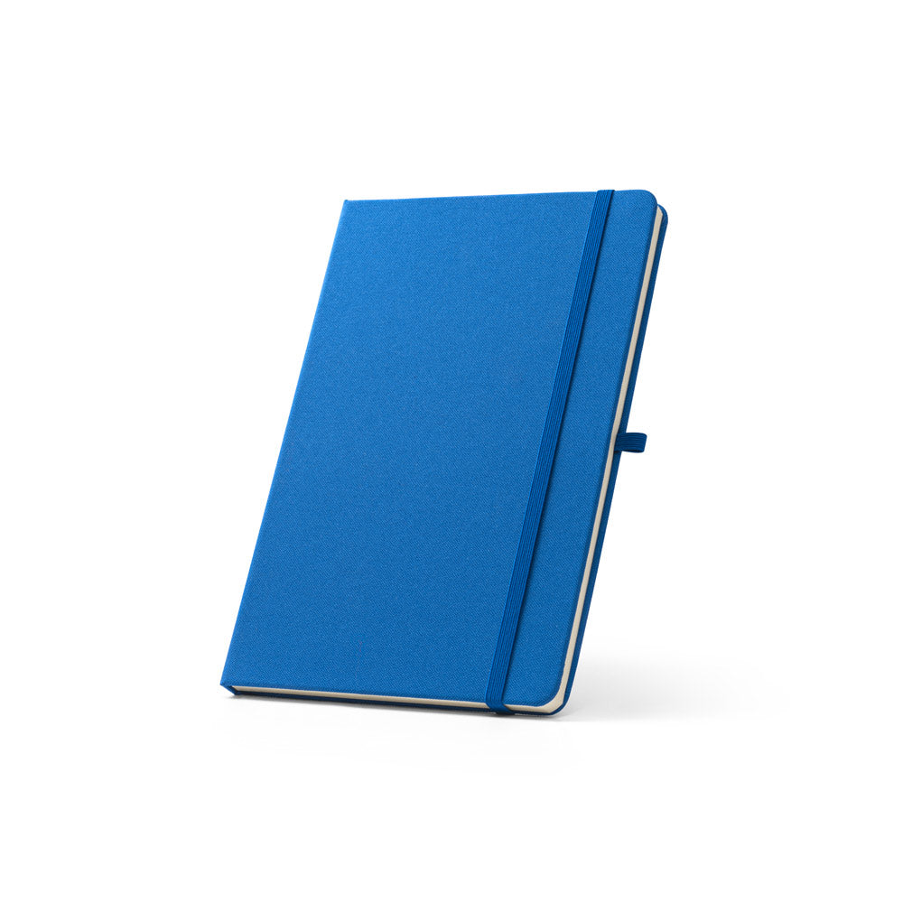 ANNE - Cahier A5 en polyester recyclé (100% rPET) avec pages lignées
