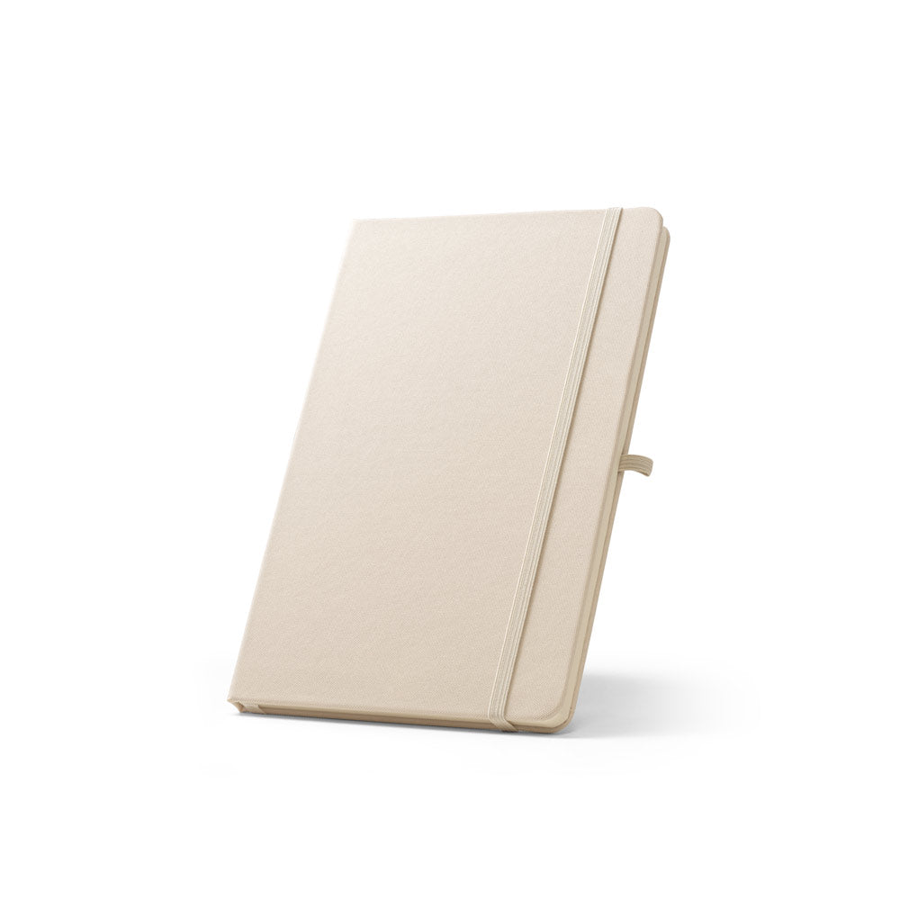 ANNE - Cahier A5 en polyester recyclé (100% rPET) avec pages lignées