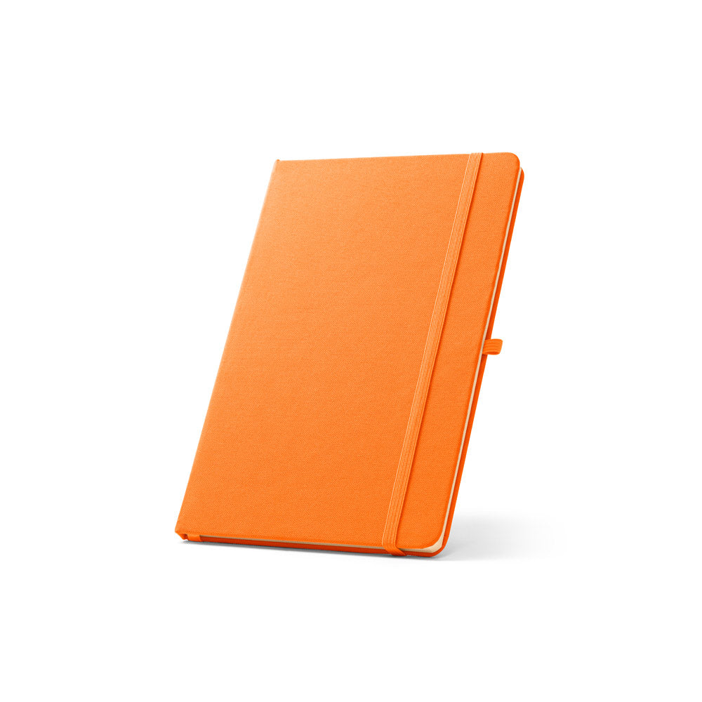 ANNE - Cahier A5 en polyester recyclé (100% rPET) avec pages lignées