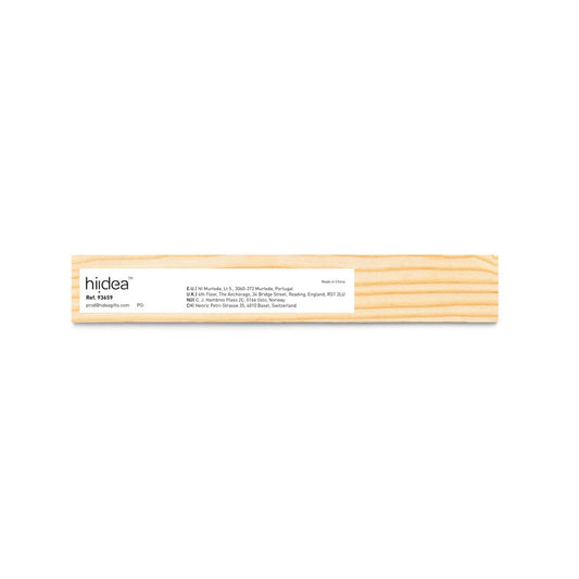 WESLEY 15 promotional desk accessory in light natural (detail view) with custom logo branding