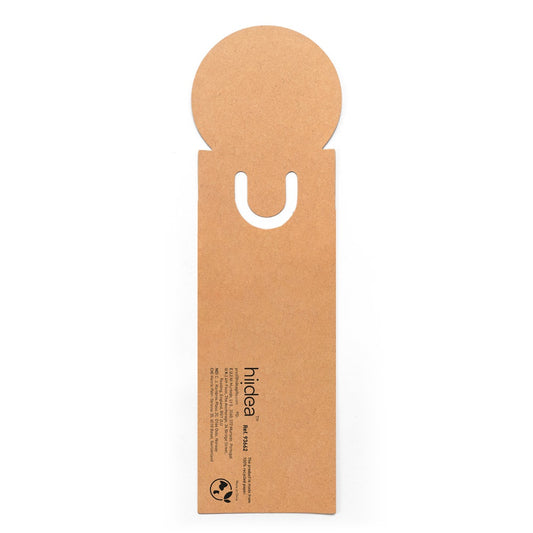 SAWYER promotional desk accessory in natural (detail view) with custom logo branding