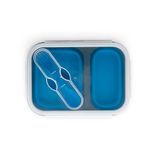 DILL promotional kitchen accessory in blue (detail view) with custom logo branding
