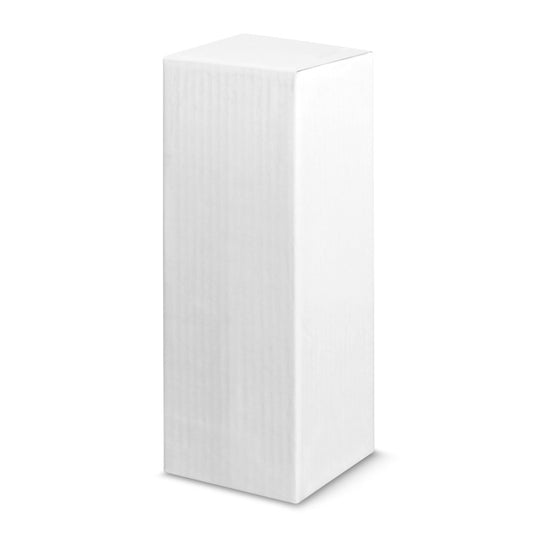LANDSCAPE SUB promotional bottle in white (gift box packaging) with custom logo branding