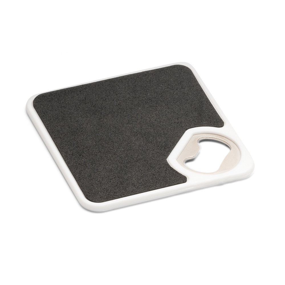 FUNFAYE promotional kitchen accessory in white (detail view) with custom logo branding