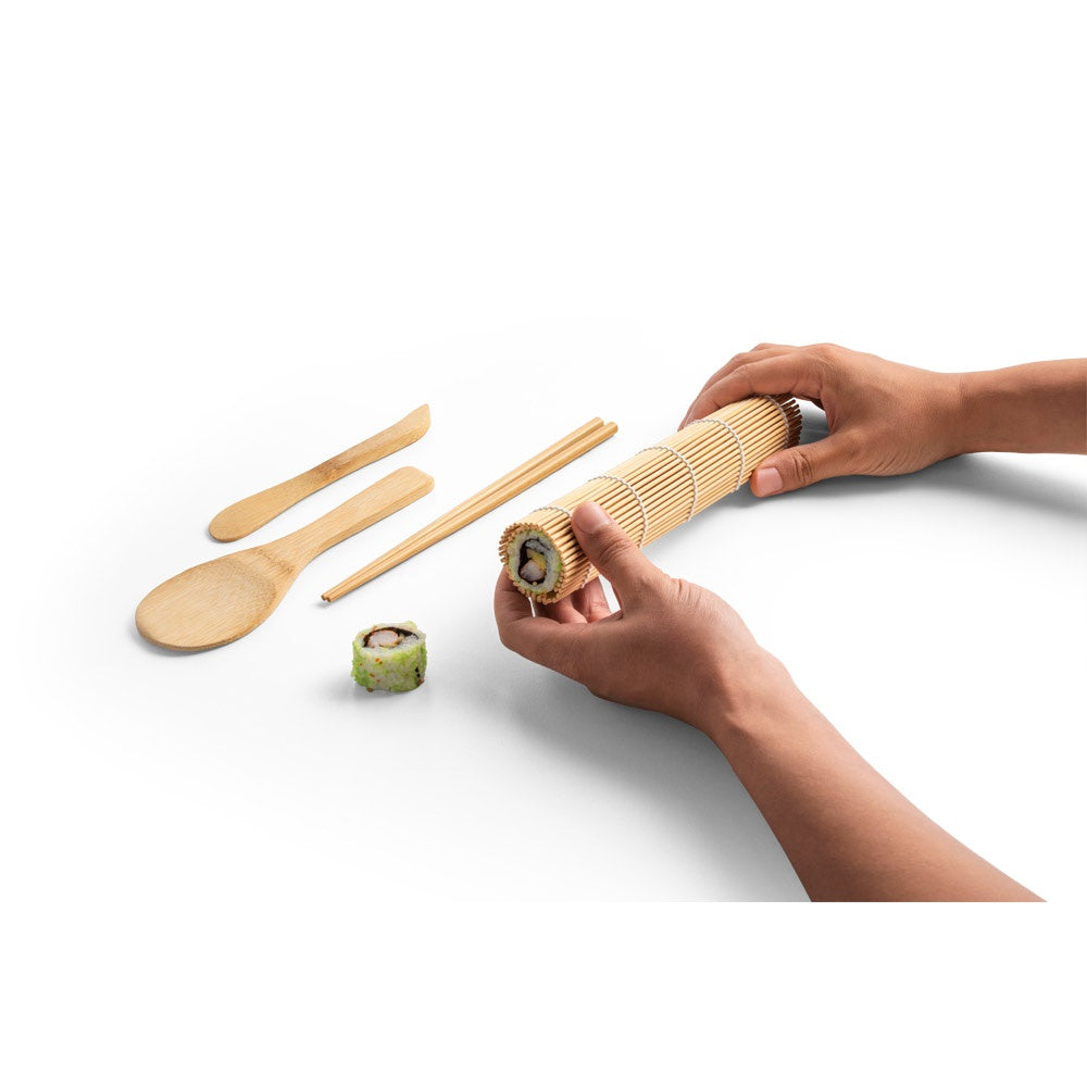MORIMOTO promotional kitchen accessory in natural (detail view) with custom logo branding