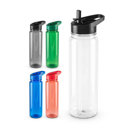 GILMORE - Bouteille de sport en PET recyclé avec finition translucide brillante 750 ml