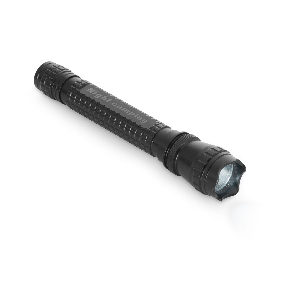 GRANJA promotional camping item in black with custom logo branding