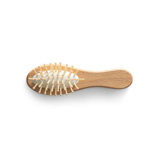 DERN promotional wellness gift in natural (detail view) with custom logo branding