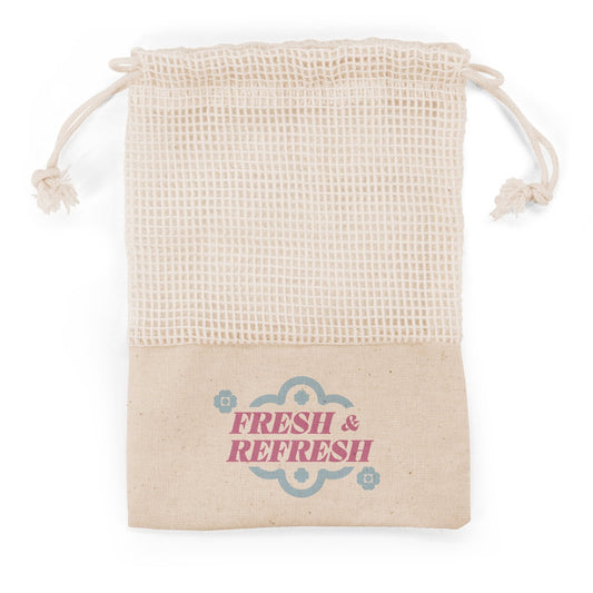 ELISE promotional cosmetic item in natural with custom logo branding