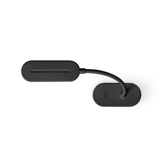 NESBIT II promotional desk accessory in black (detail view) with custom logo branding