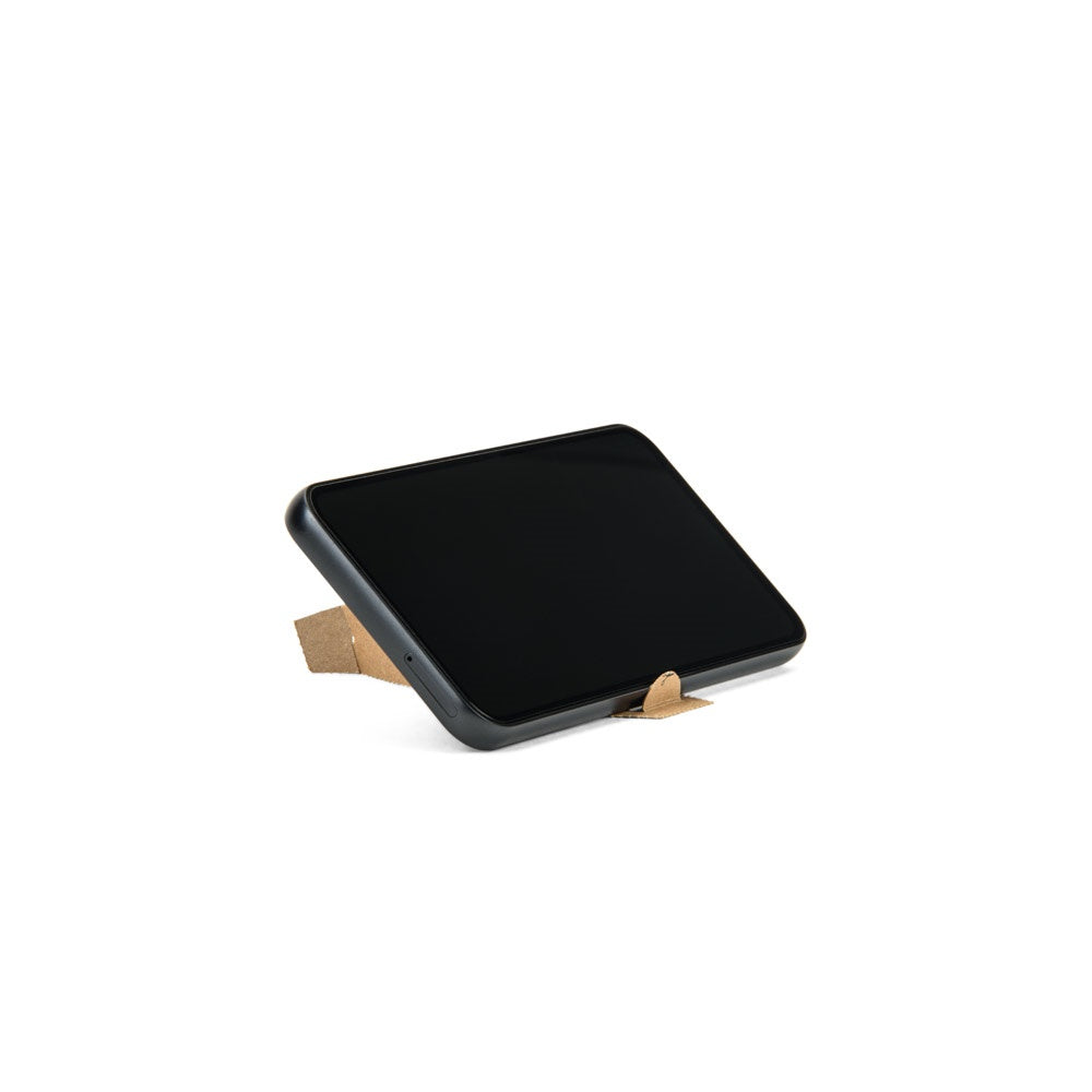BROGLIE promotional power bank in black with custom logo branding