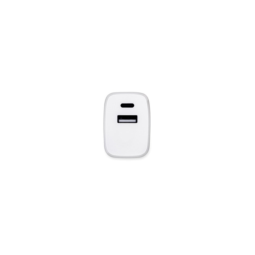 WEGENER promotional tech gadget in white (detail view) with custom logo branding