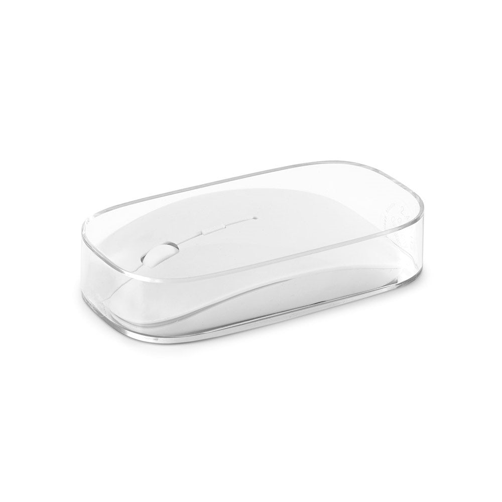 BLACKWELL promotional tech gadget in white (gift box packaging) with custom logo branding