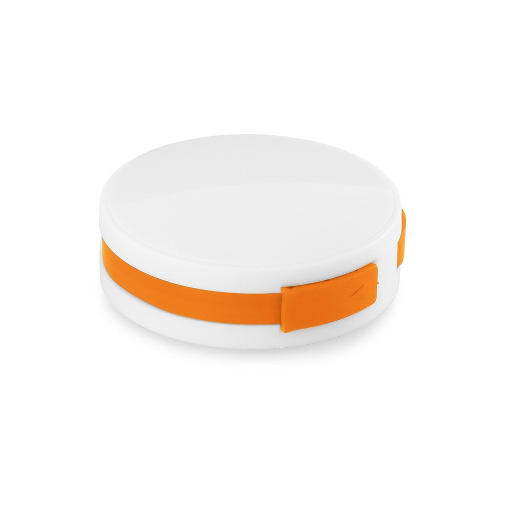 GARDNER promotional power bank in orange with custom logo branding