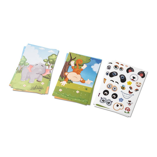 MADAGASCAR promotional game in white (detail view) with custom logo branding