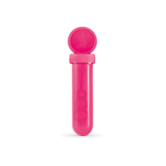 BUBBLY promotional game in pink (detail view) with custom logo branding