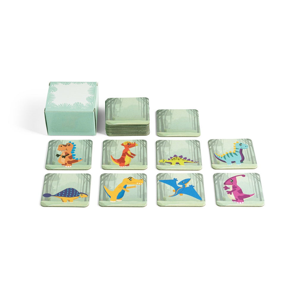 TRICERATOPS promotional game in light green (detail view) with custom logo branding