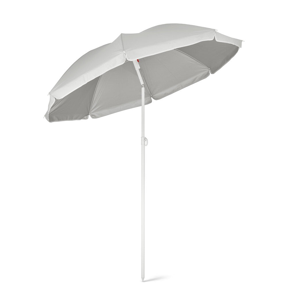 PARANA promotional travel accessory in light grey (detail view) with custom logo branding