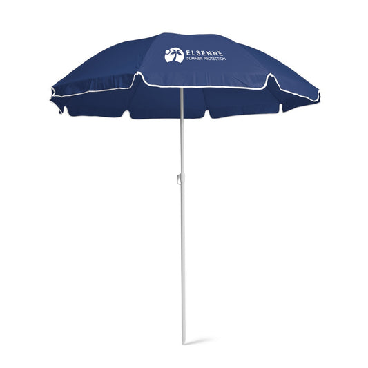 DERING promotional travel accessory in blue with custom logo branding