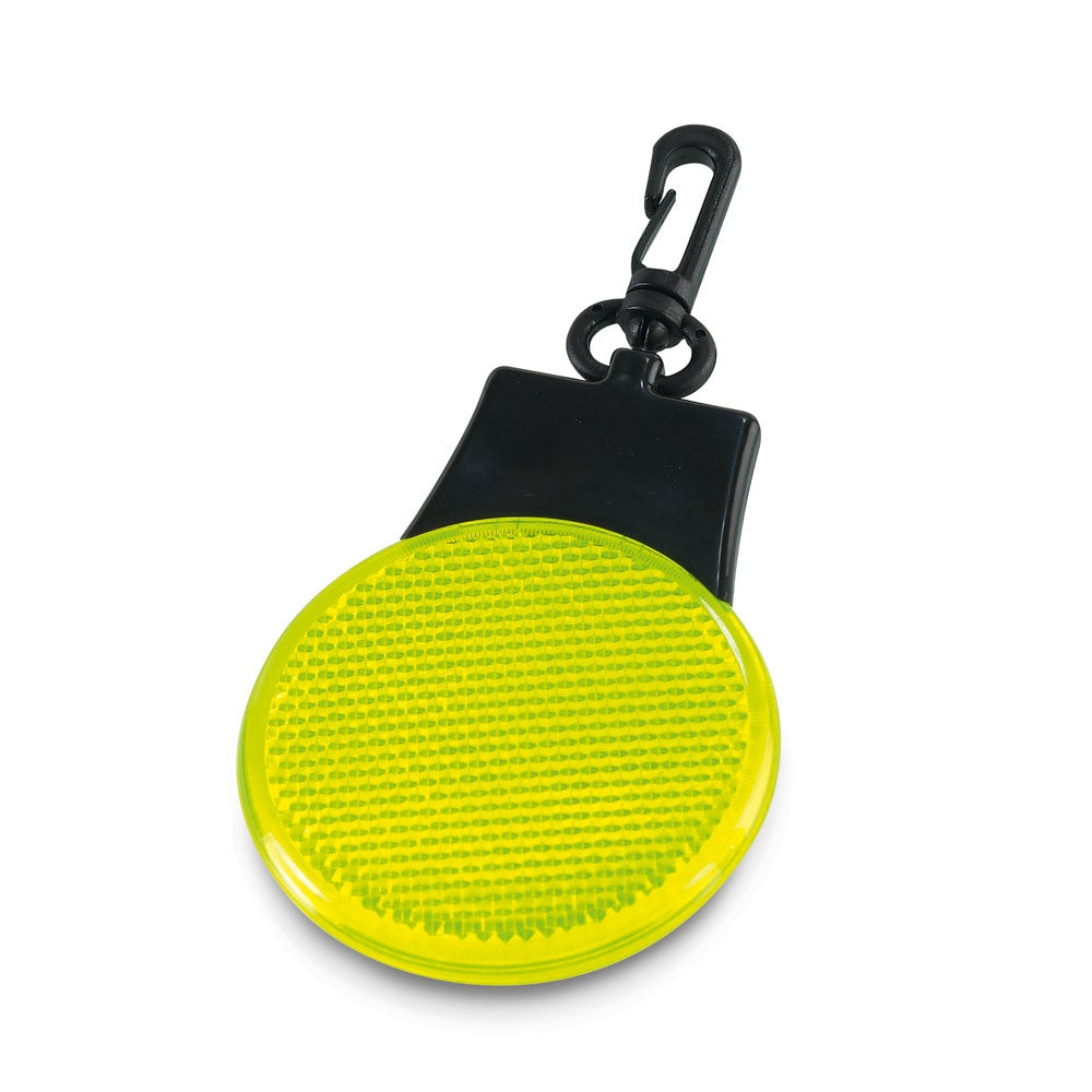 NIBALI promotional hi-vis safety item in yellow with custom logo branding